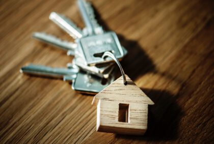 Schlüsselbund für ein Eigenheim